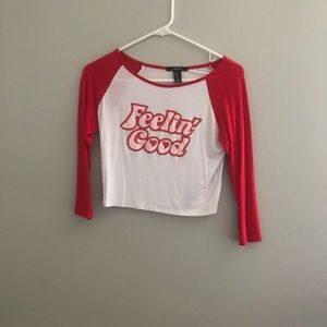 Feeling good crop top